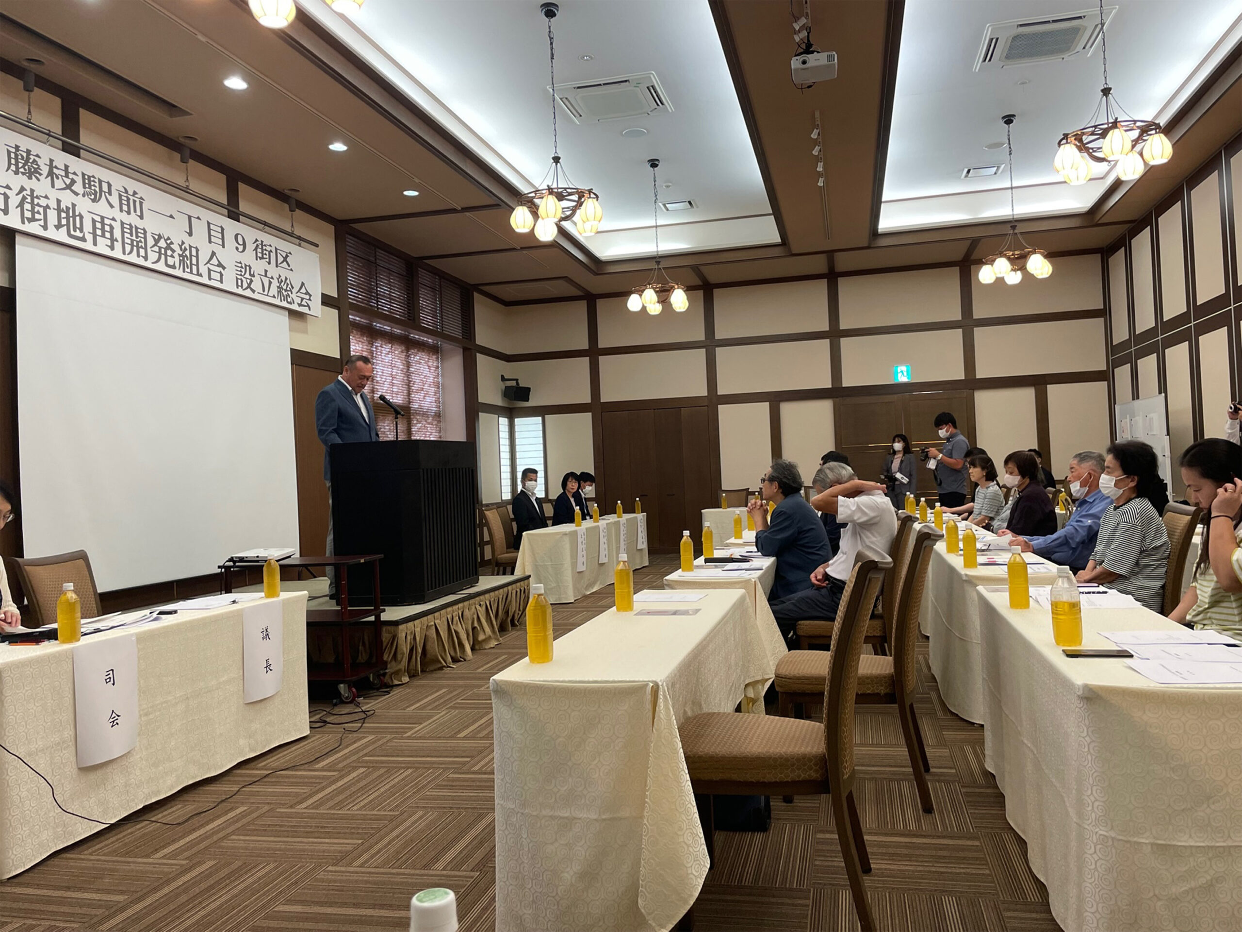 藤枝駅前一丁目9番街区第一種市街地再開発事業　再開発組合設立認可