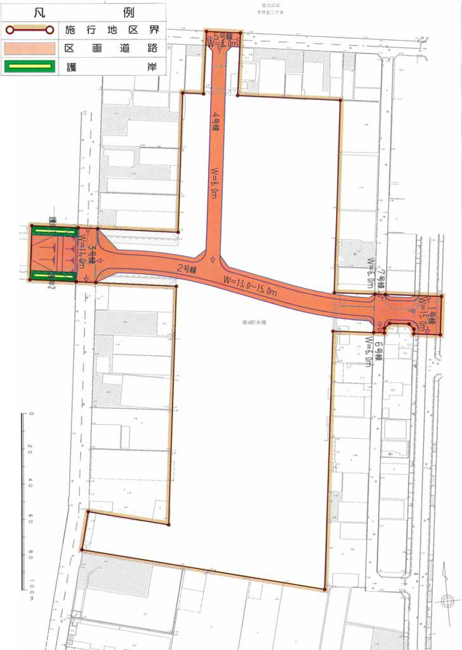 平林四号池東地区土地区画整理事業 安全祈願祭