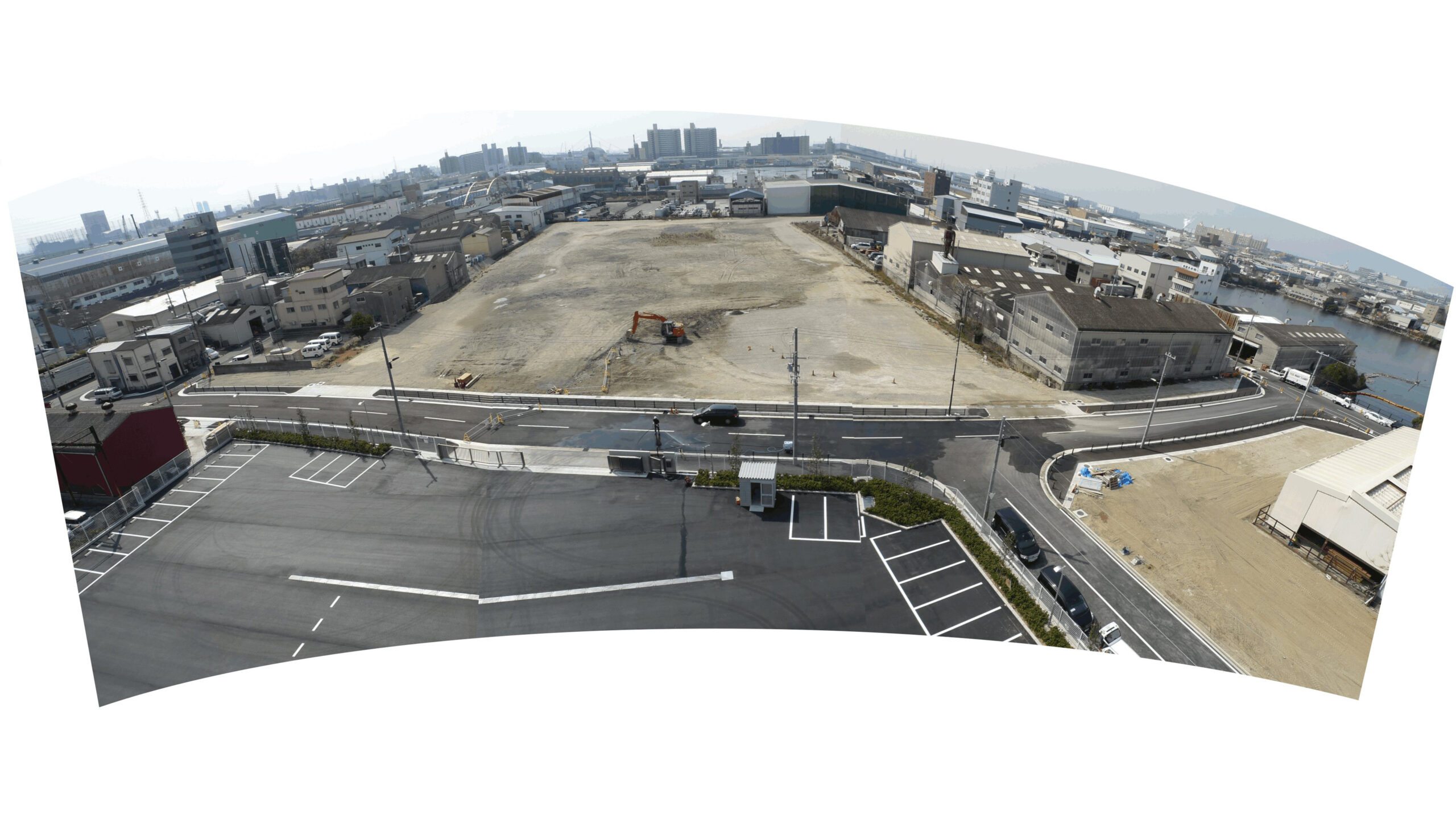 平林四号池東地区土地区画整理事業　公共施設工事竣工