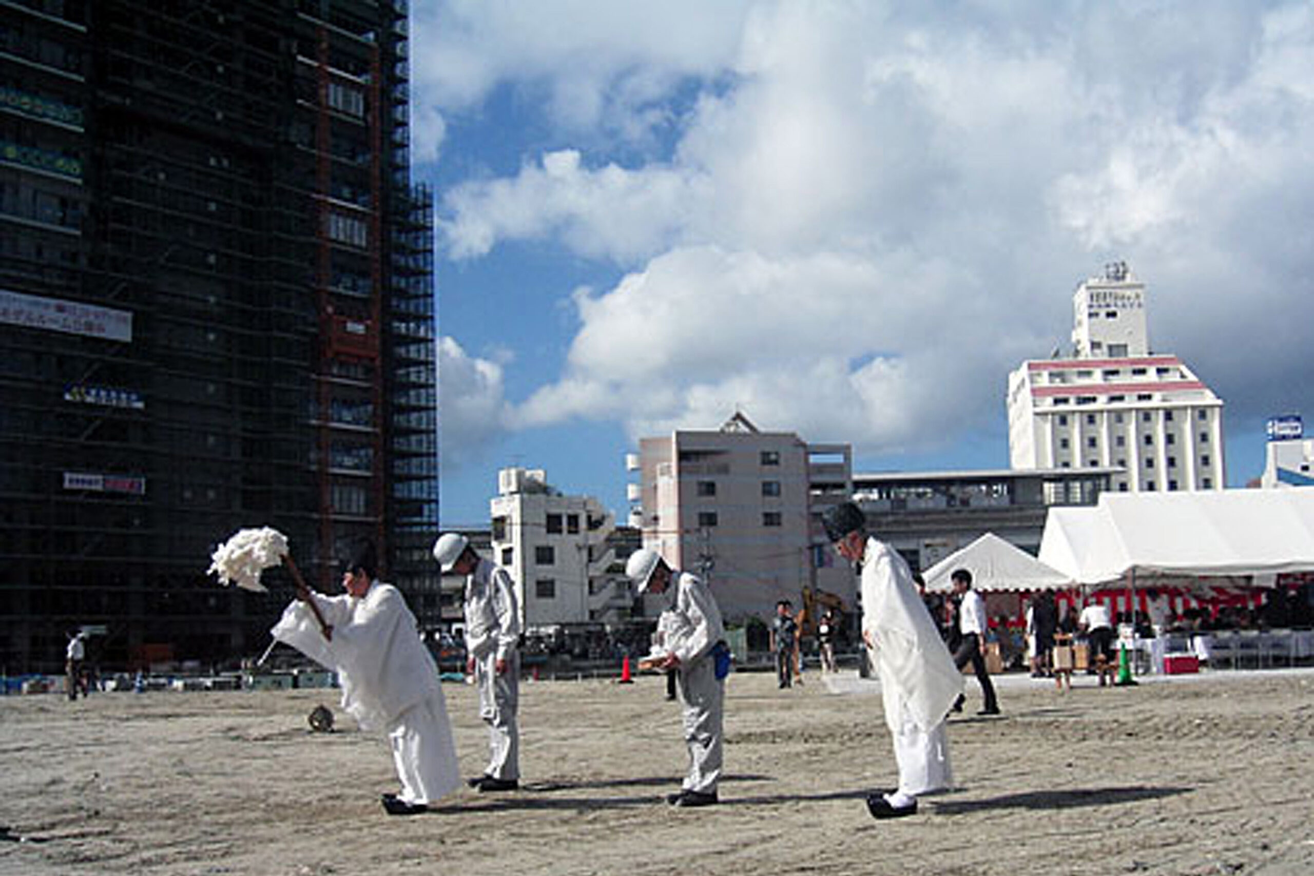 「牧志・安里地区第一種市街地再開発事業」北敷地施設建築物 安全祈願祭