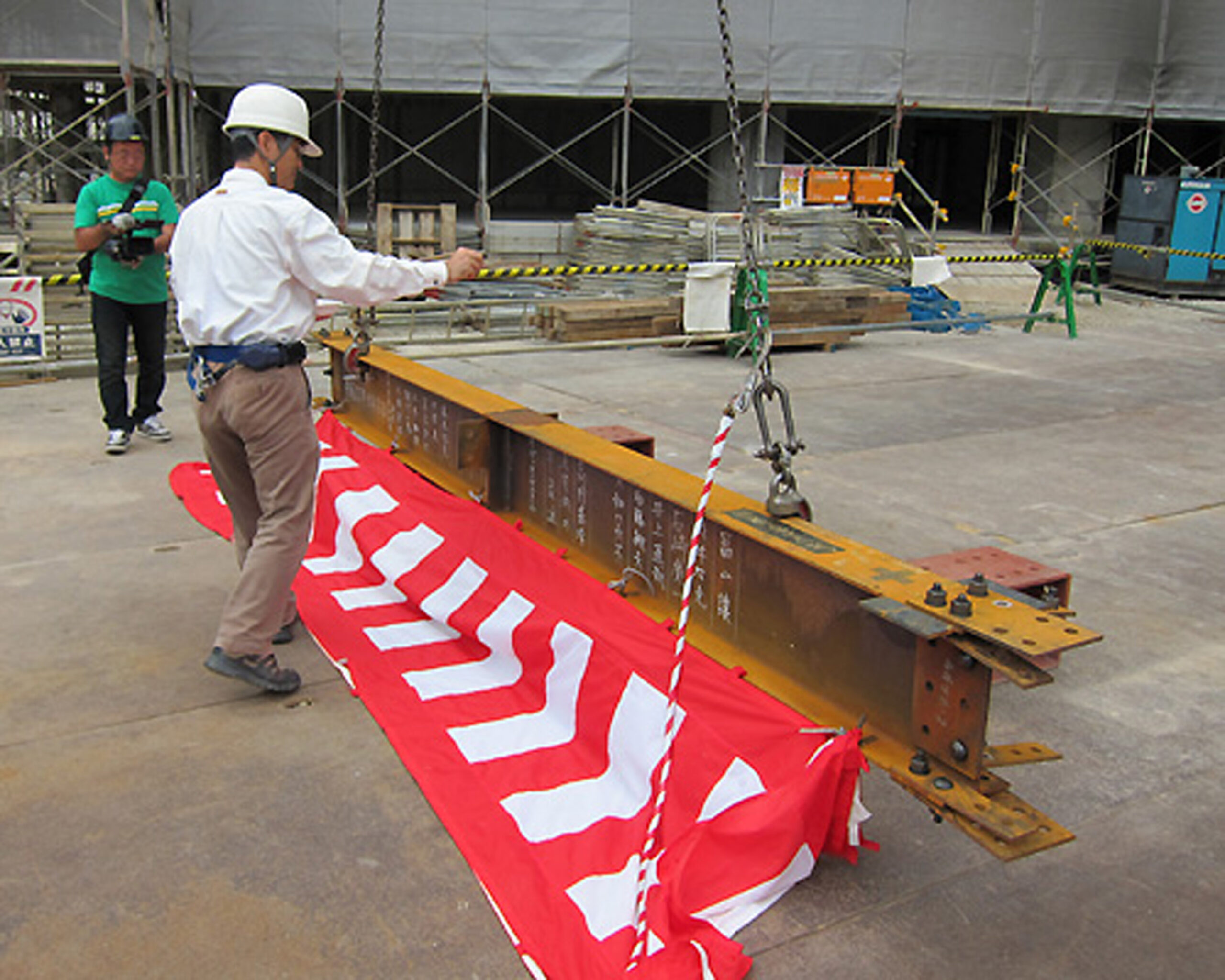 牧志・安里地区第一種市街地再開発事業 上棟式