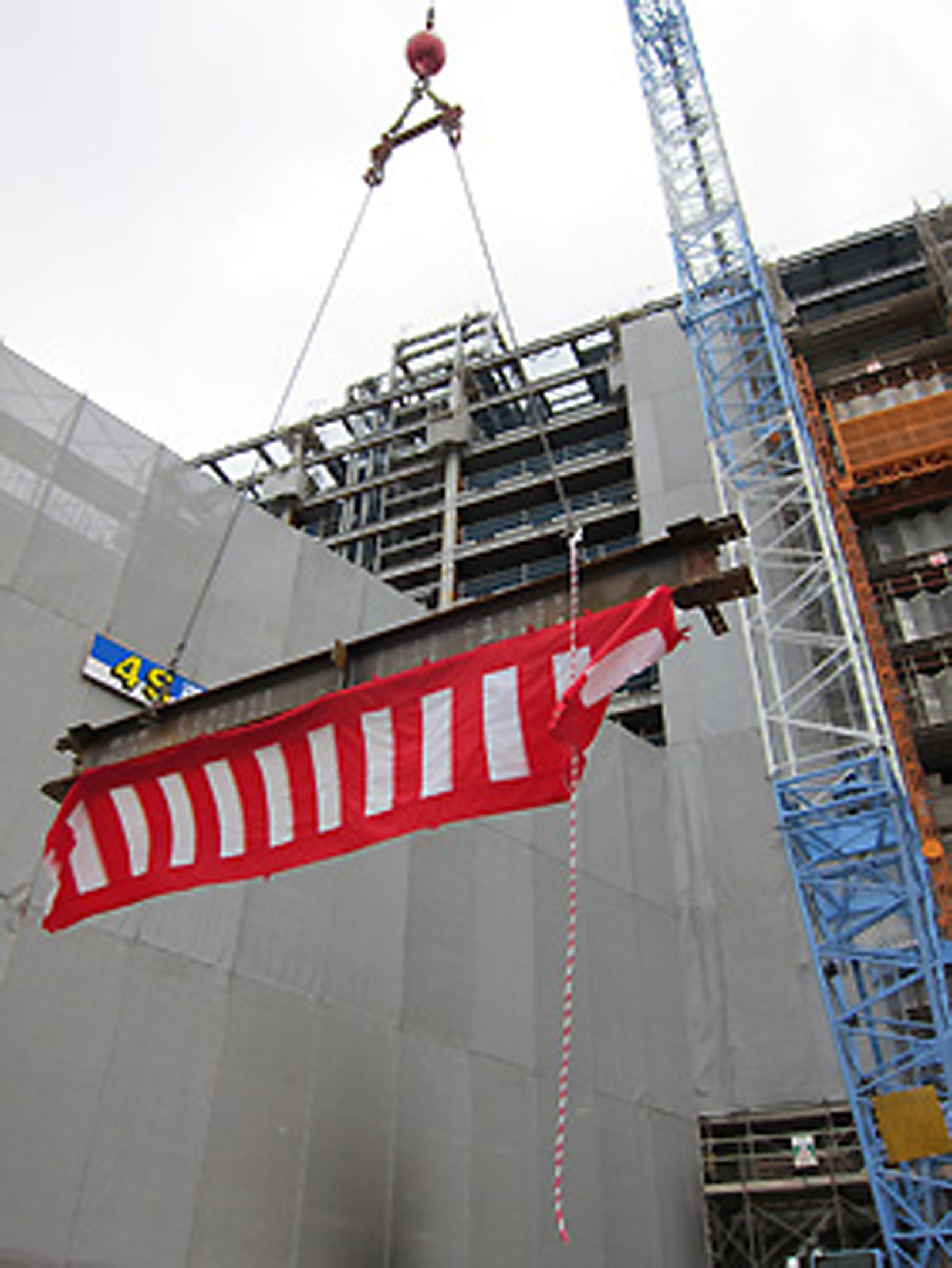 牧志・安里地区第一種市街地再開発事業 上棟式