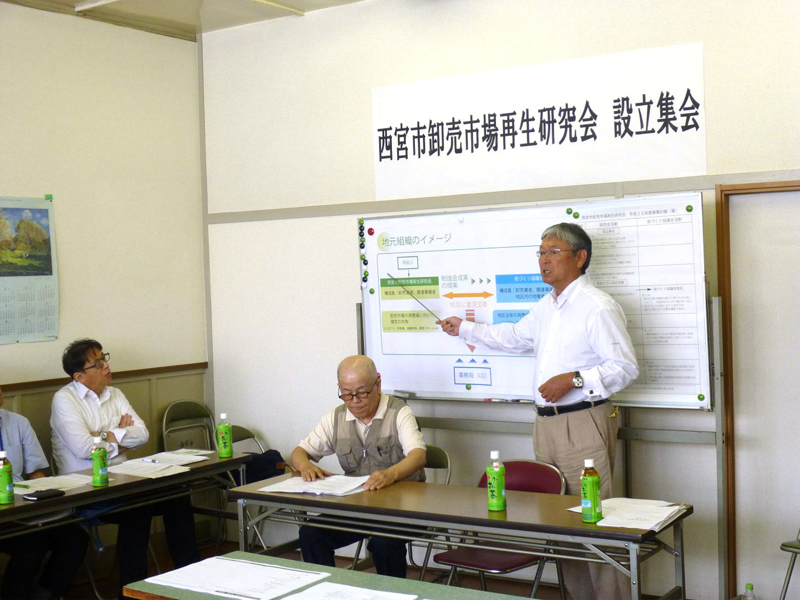 西宮市卸売市場再生研究会 設立集会開催