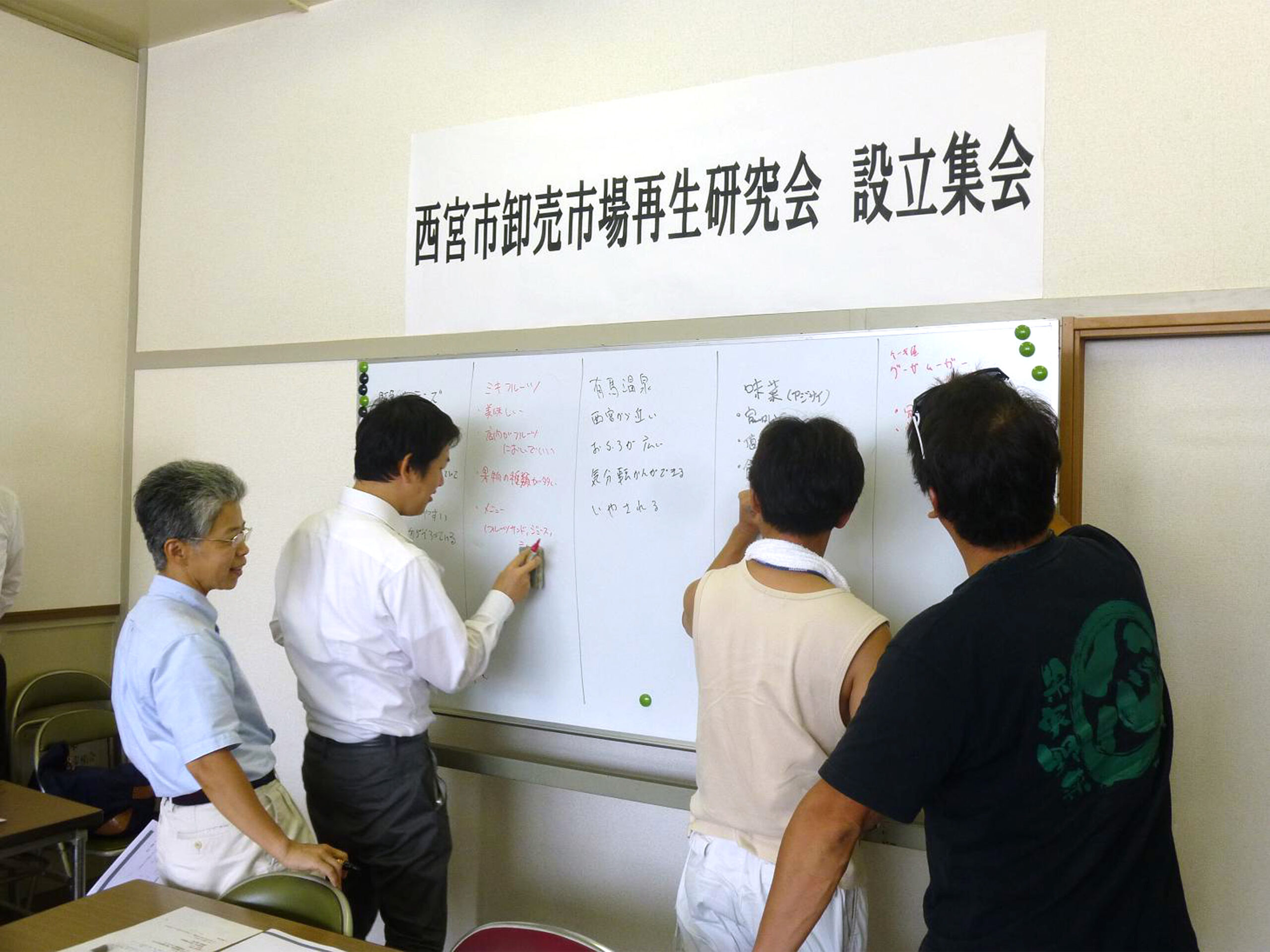 西宮市卸売市場再生研究会 設立集会開催