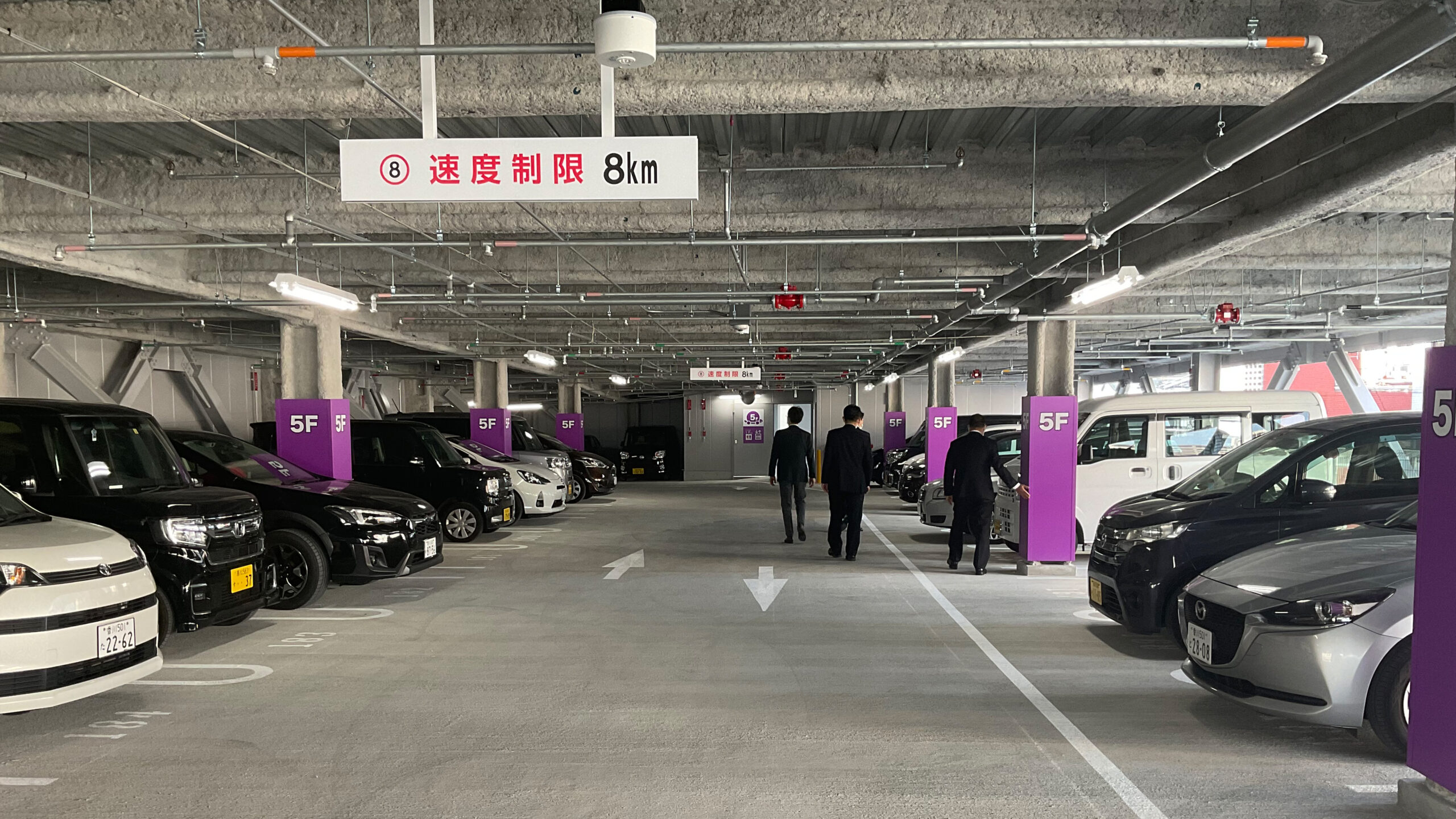 高松市大工町・磨屋町地区第一種市街地再開発事業　高松市大工町再開発ビル 自走式駐車場 開業